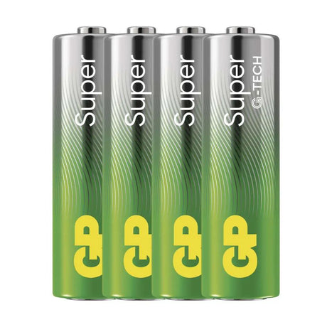 Baterie AA (R6) alkalická GP Super 4ks