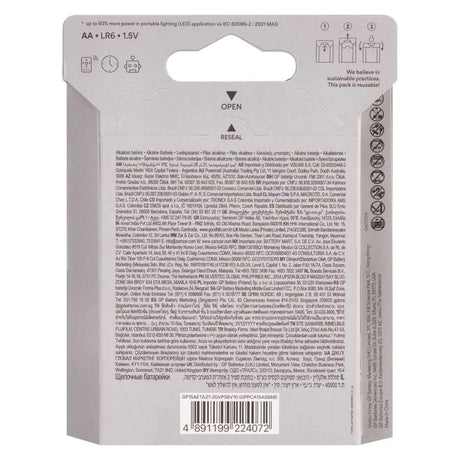 Baterie AA (R6) alkalická GP Super 10ks