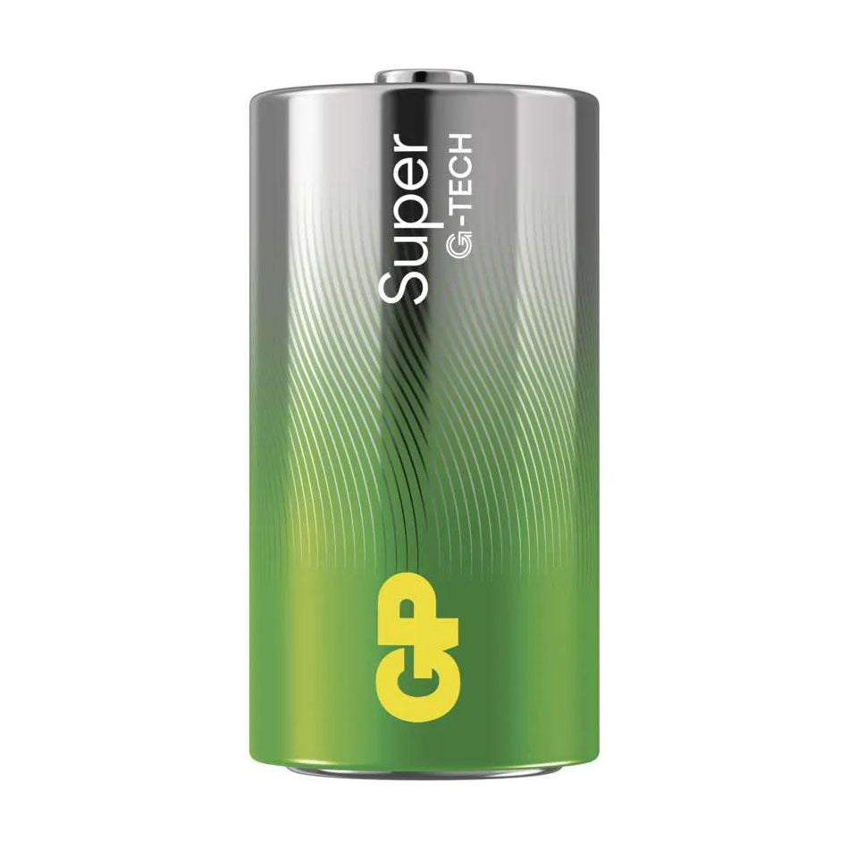 Baterie C (R14) alkalická GP Super 2ks