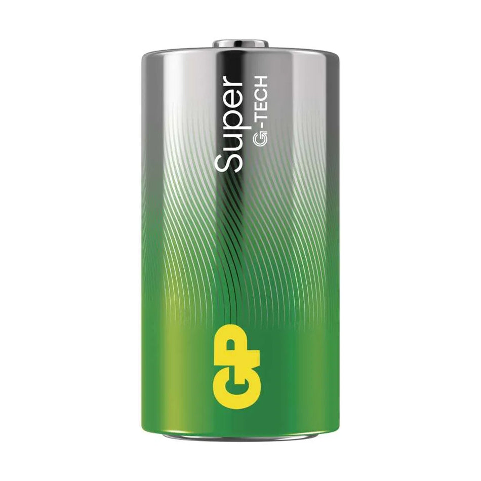 Baterie C (R14) alkalická GP Super 4ks / shrink