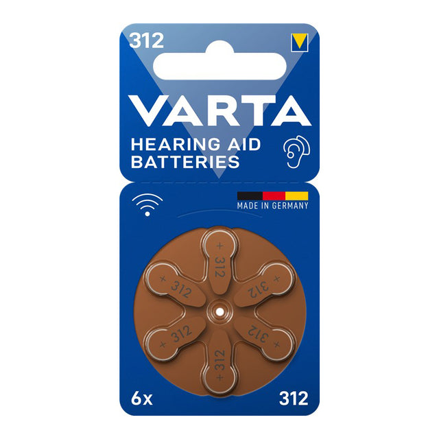 Baterie VARTA PR41 / 312 6ks / blistr