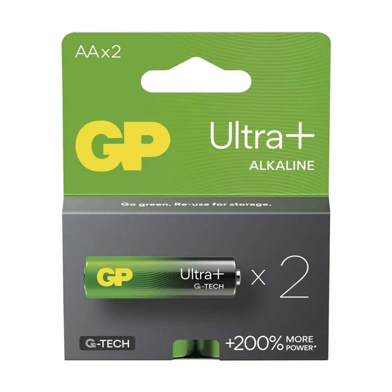 Baterie AA (R6) alkalická GP Ultra Plus 2ks