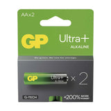 Baterie AA (R6) alkalická GP Ultra Plus 2ks