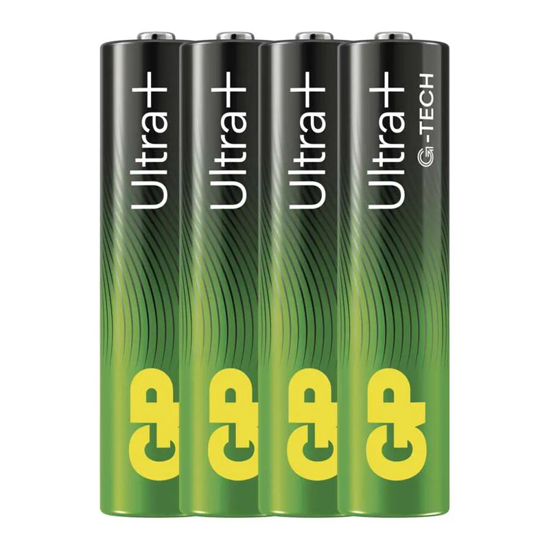 Baterie AAA (R03) alkalická GP Ultra Plus 4ks