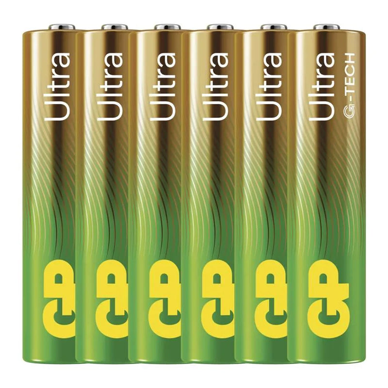 Baterie AAA (R03) alkalická GP Ultra 6ks