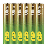 Baterie AAA (R03) alkalická GP Ultra 6ks