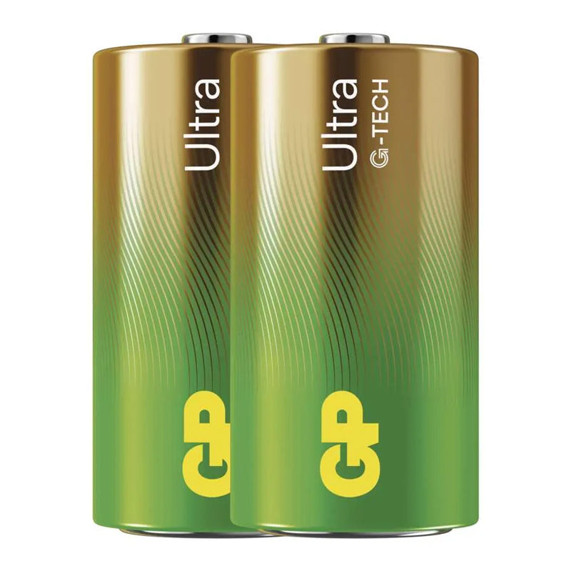 Baterie C (R14) alkalická GP Ultra 2ks