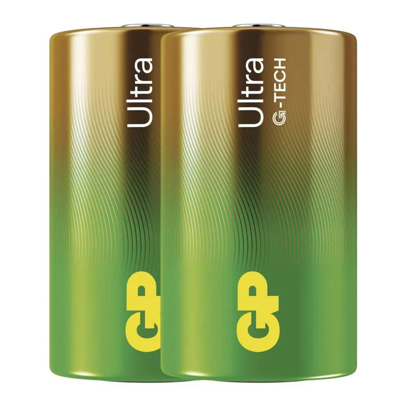 Baterie D (LR20) alkalická GP Ultra 2ks
