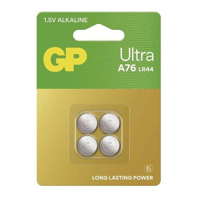Baterie A76U (LR44) GP Ultra alkalická 4ks