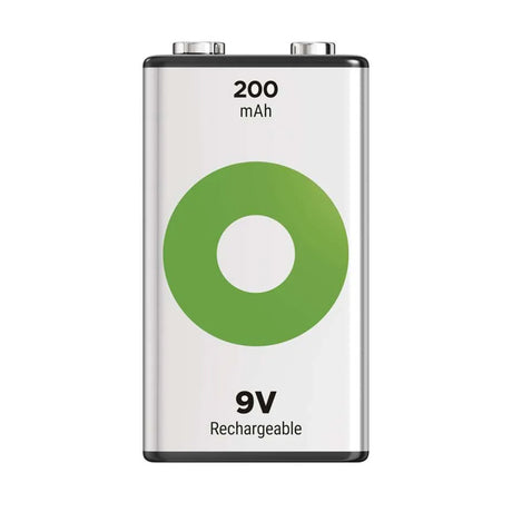 Baterie 6F22 nabíjecí 9V/200mAh GP B2552 Recyko 1ks