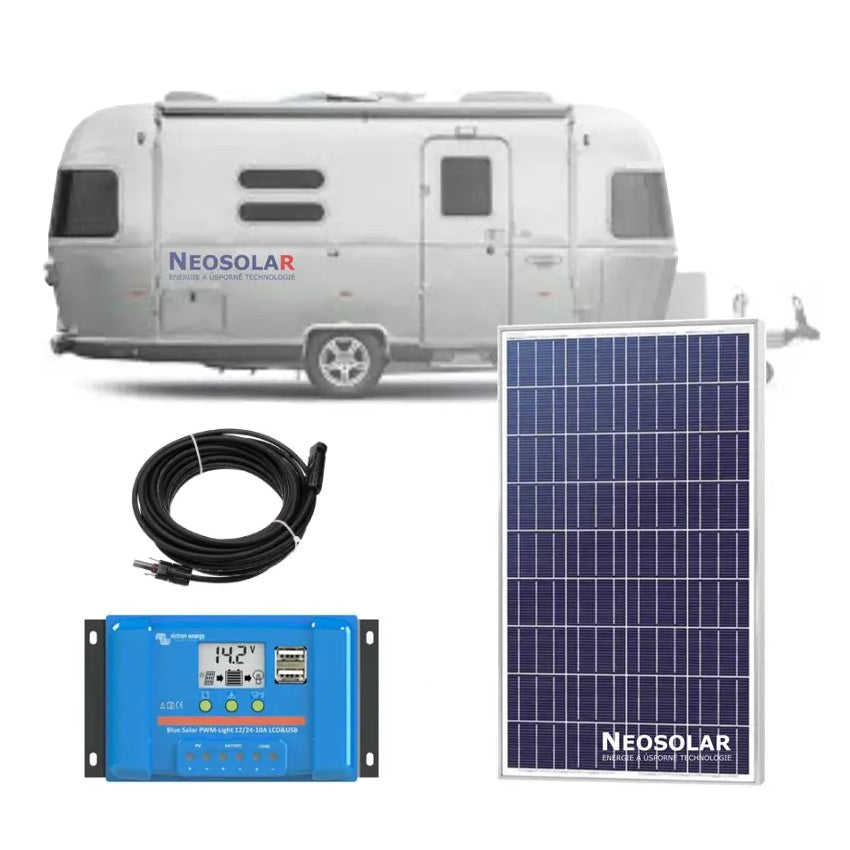 Solární sestava Karavan Victron Energy 130Wp  (PWM)