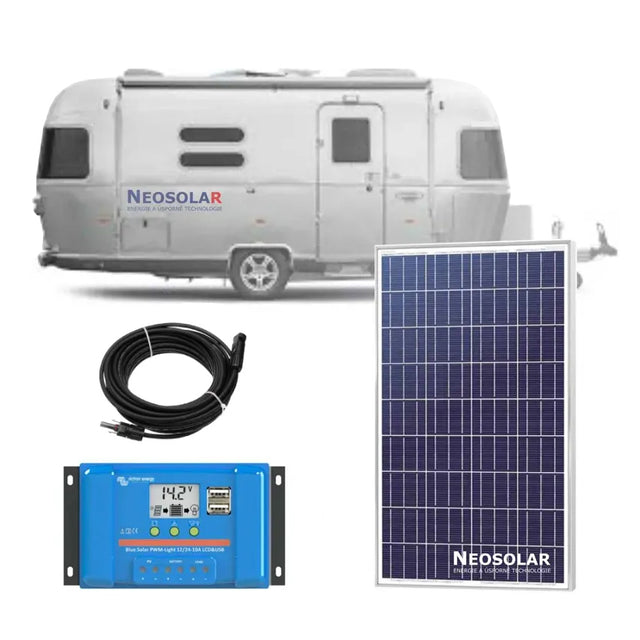 Solární sestava Karavan Victron Energy 130Wp  (PWM)
