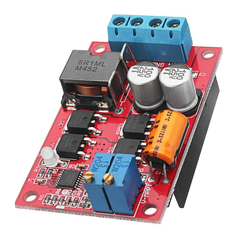 Solární regulátor MPPT modul 9-12-24V 5A, MPPT-V08A s IO CN3722
