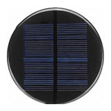 Solární panel mini 5V/110mA, polykrystalický, průměr 90mm