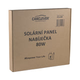 Solární panel CARCLEVER 35so80, nabíječka 80W