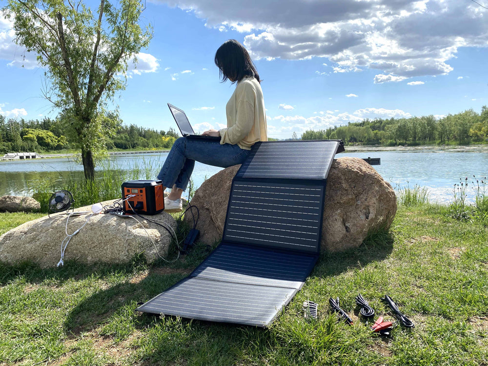 Solární panel CARCLEVER 35so120, nabíječka 120W