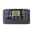 Solární regulátor PWM BL915C 12-24V/30A+USB pro různé bateri