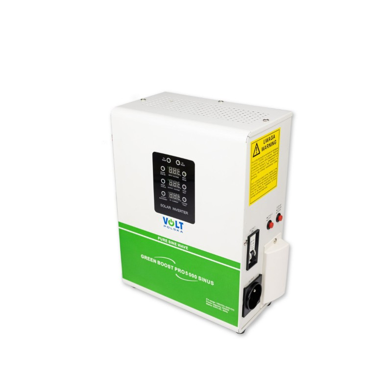 Solární regulátor VOLT Green Boost Pro 5000 Sinus BYPASS pro ohřev vody