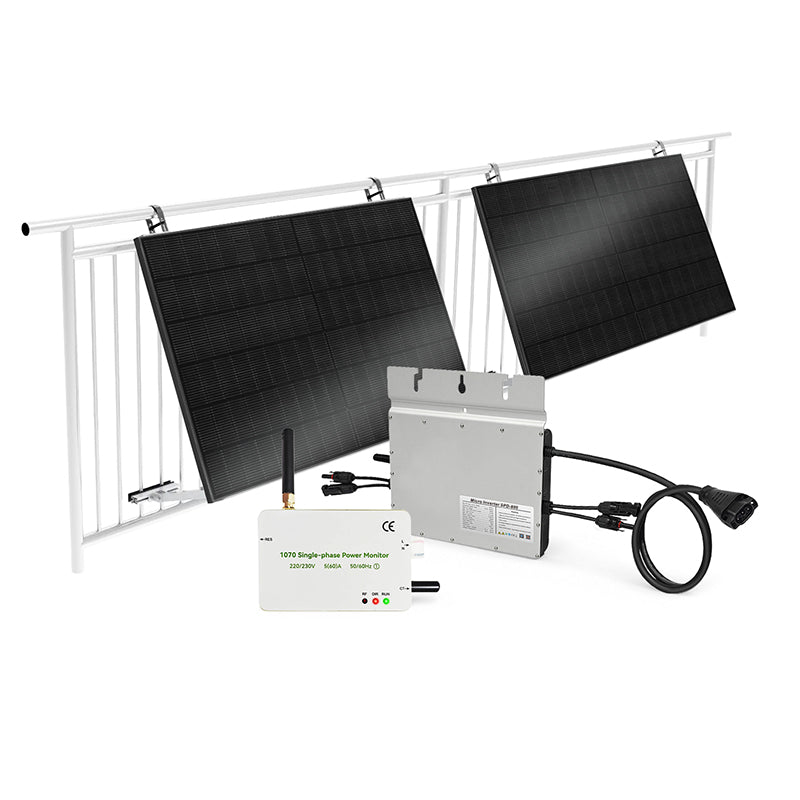 Balkonová FVE 800 W se smart meterem (bez přetoků) 750Wp