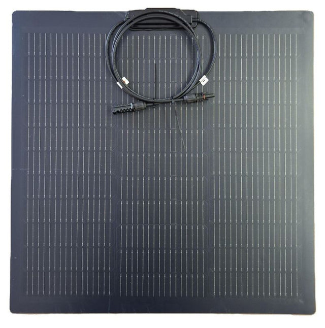 Fotovoltaický solární panel 12V/60W SZ-60-MC 600x600x2mm monokrystalický flexibilní