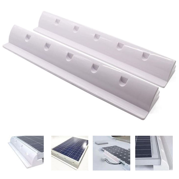 Držák pro solární panel 460mm - balení 2ks, bílý