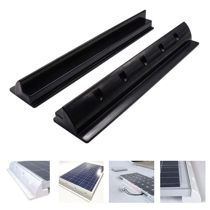 Držák pro solární panel 680mm - balení 2ks, černý