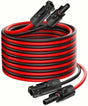 Solární kabel 4mm2, červený+černý s konektory MC4,prodloužení  5m