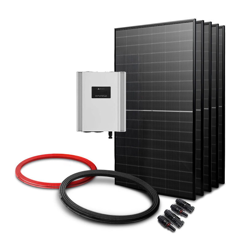 Sada pro solární ohřev vody EVO MPPT-4000 PRO GRID 2275Wp 5x PV TRINA