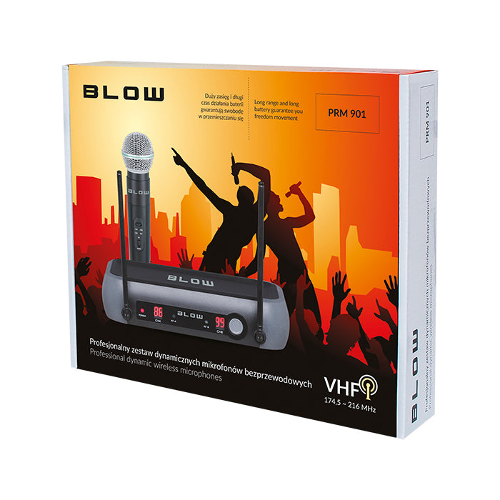 Mikrofon bezdrátový BLOW PRM 901