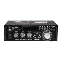 Zesilovač, rádio, bluetooth, přehrávač MP3, karaoke BT-298A