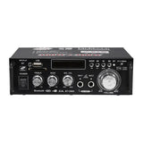 Zesilovač, rádio, bluetooth, přehrávač MP3, karaoke BT-298A