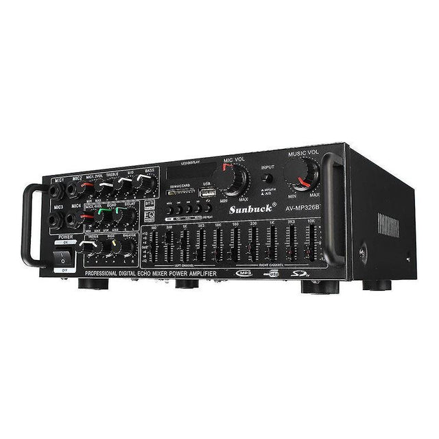 Zesilovač, rádio, bluetooth, přehrávač MP3 Sunbuck AV-MP326BT