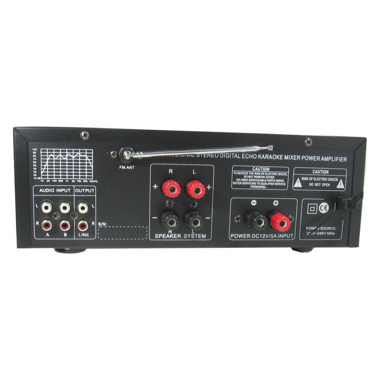 Zesilovač, rádio, bluetooth, přehrávač MP3 Sunbuck AV-MP326BT