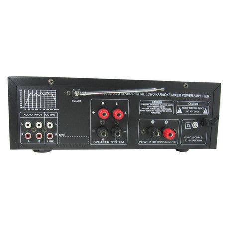 Zesilovač, rádio, bluetooth, přehrávač MP3 Sunbuck AV-MP326BT