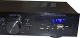 Zesilovač 5.0, rádio, bluetooth, přehrávač MP3,Starklok AV-298BT černý
