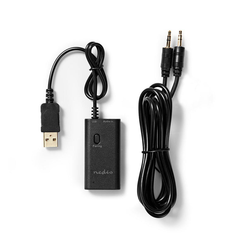 Audio vysílač pro sluchátka Bluetooth NEDIS BTTR050BK