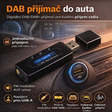 DAB přijímač CARCLEVER dab-05
