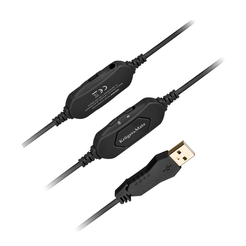 Sluchátka KRUGER & MATZ Gamer Kids Black