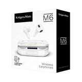 Sluchátka Bluetooth KRUGER & MATZ M6 White