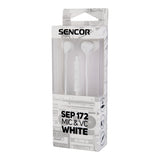 Sluchátka SENCOR SEP 172 VCM White