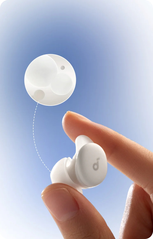 Sluchátka Bluetooth SOUNDCORE Anker Sleep A30 White