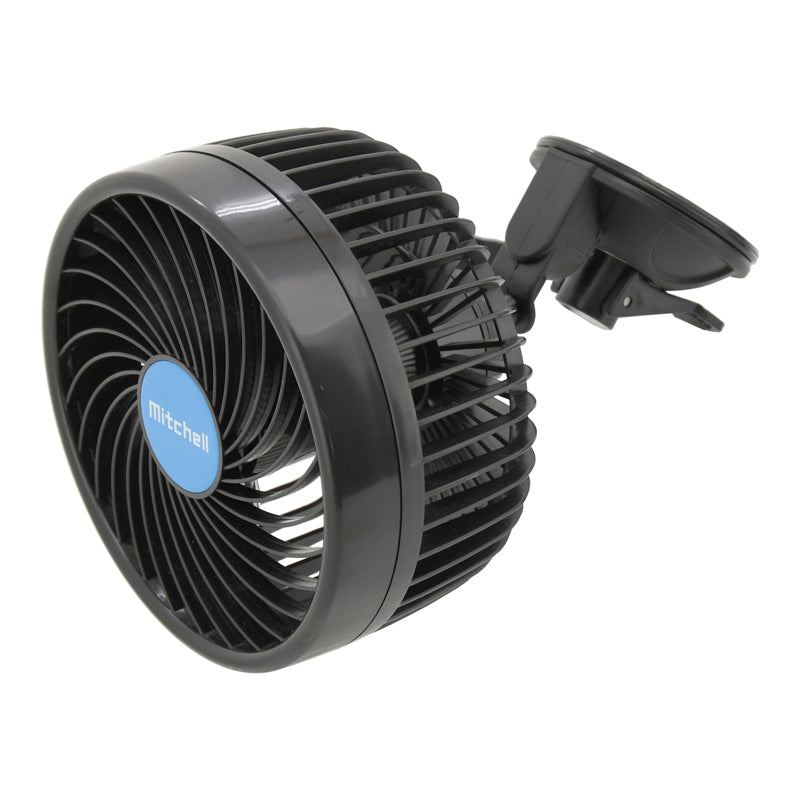 Ventilátor MITCHELL 07218 na přísavku 12V
