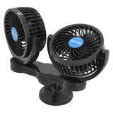 Ventilátor MITCHELL 07222 DUO na přísavku 12V