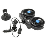 Ventilátor MITCHELL 07222 DUO na přísavku 12V