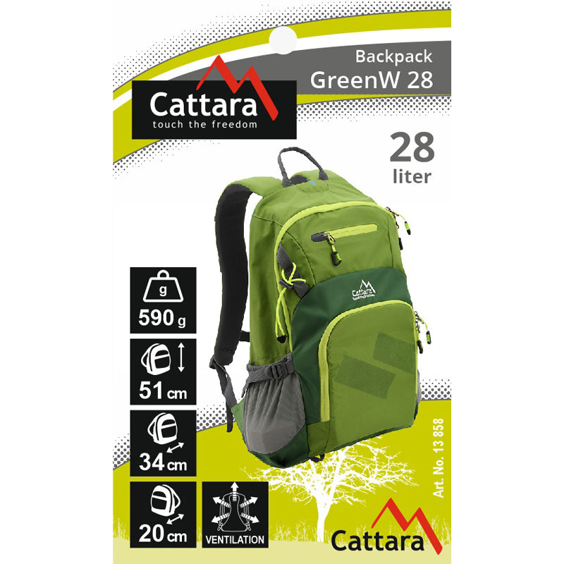 Batoh CATTARA 13858 GreenW 28l