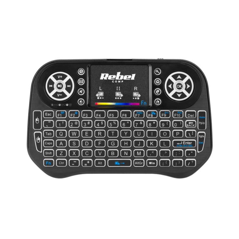 Klávesnice bezdrátová REBEL Mini Q5 Smart TV BOX