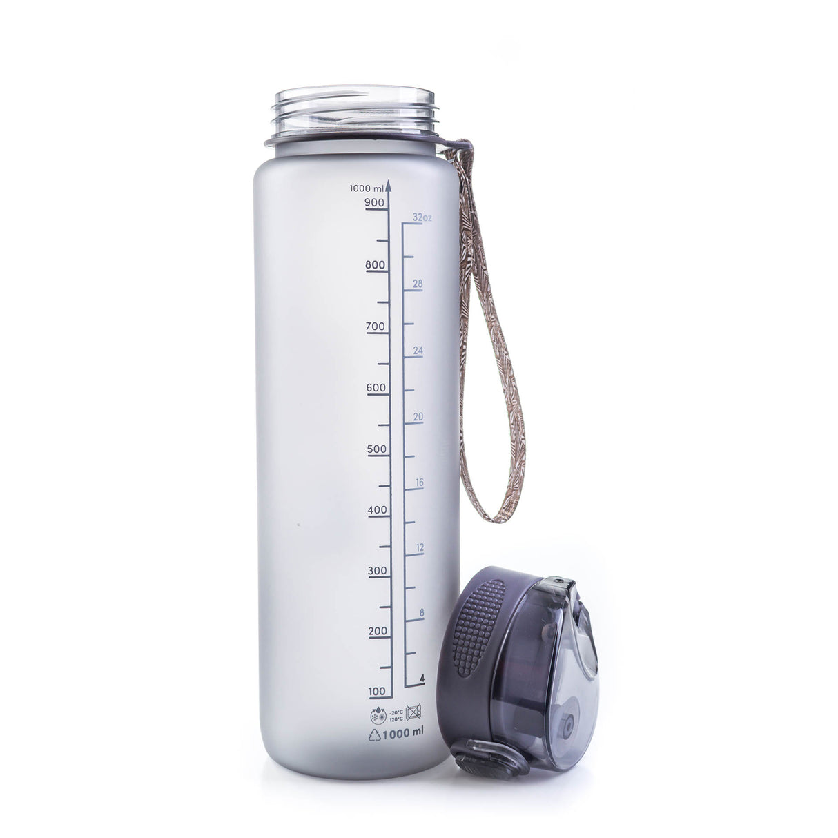 Láhev na vodu G21 1000ml Ice Grey