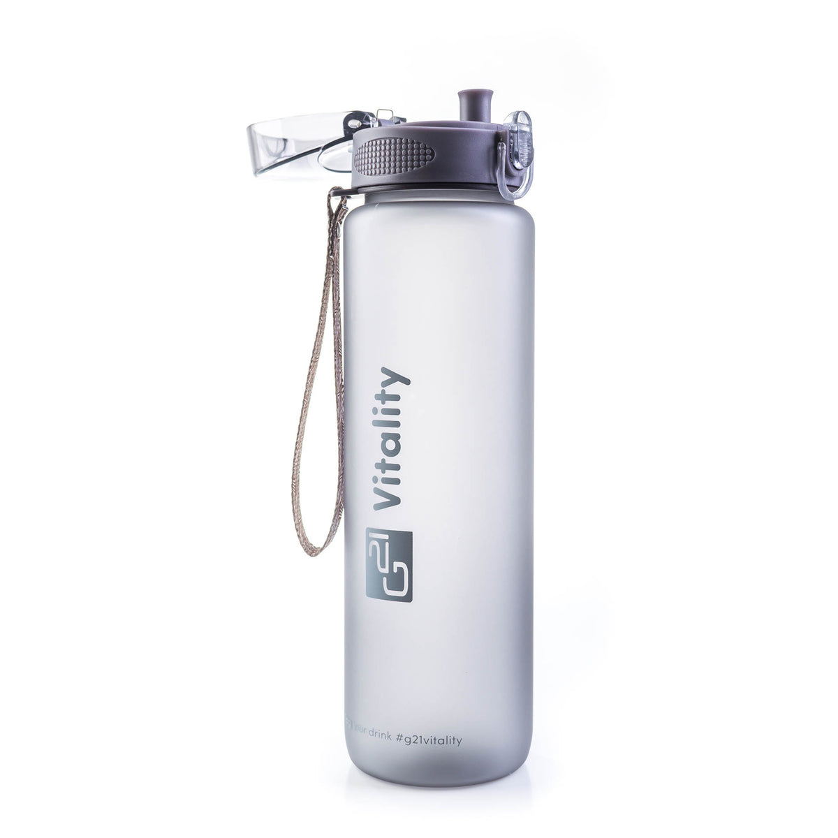 Láhev na vodu G21 1000ml Ice Grey