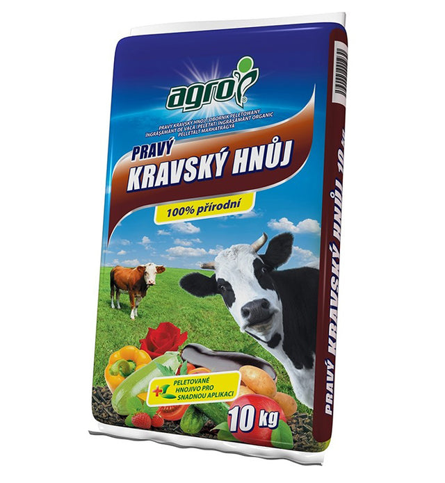 Pravý kravský hnůj AGRO 10kg