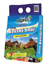 Pravý koňský hnůj AGRO 3kg